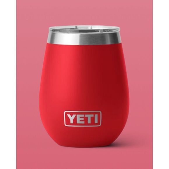 YETI 10 OZ WINE TUMBLER
WITH MAGSLIDER™ LID in Rescue Red / NWT - Picture 1 of 11